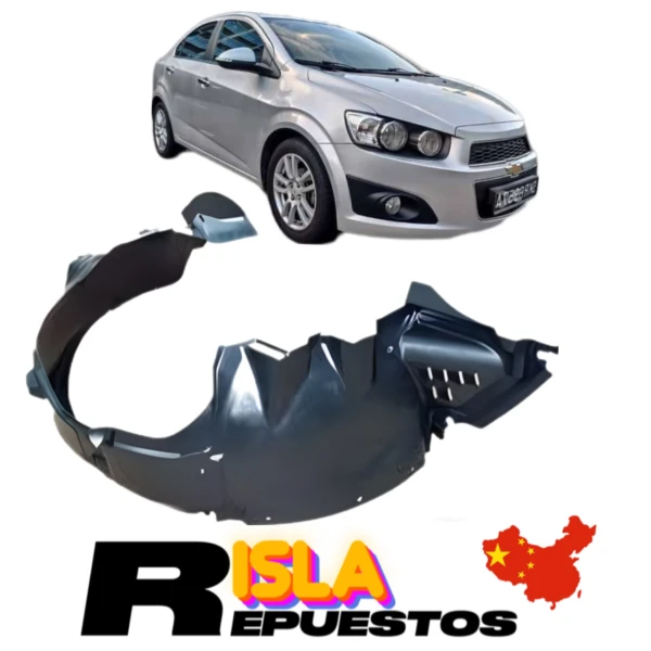 Guardafango Delantero Derecho Para Chevrolet Sonic 2012 2016 1.6